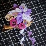 山本 雪絵さん 紙細工の花（ペーパークラフト）